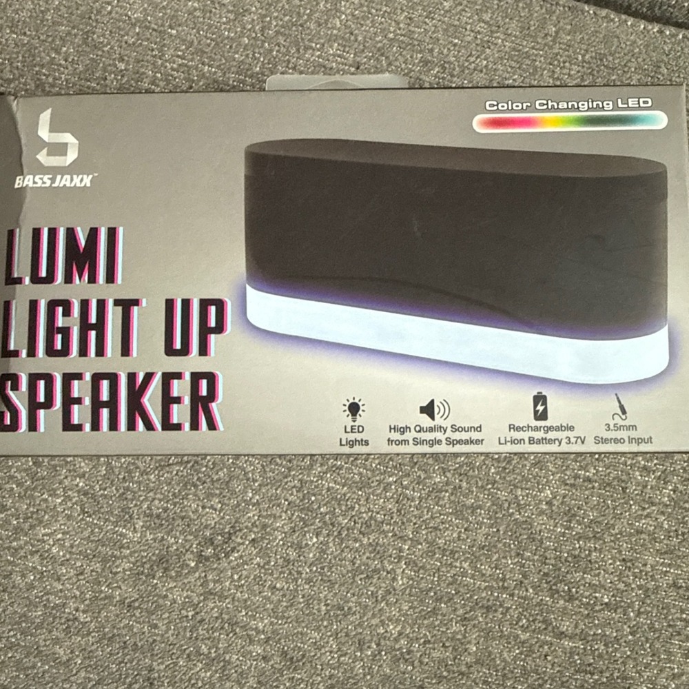 Bass Jaxx‎ Lumi Light Up Speaker - Picture 3 of 3